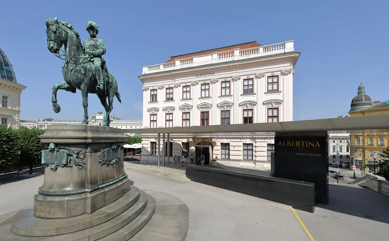 Exterior view of Albertina