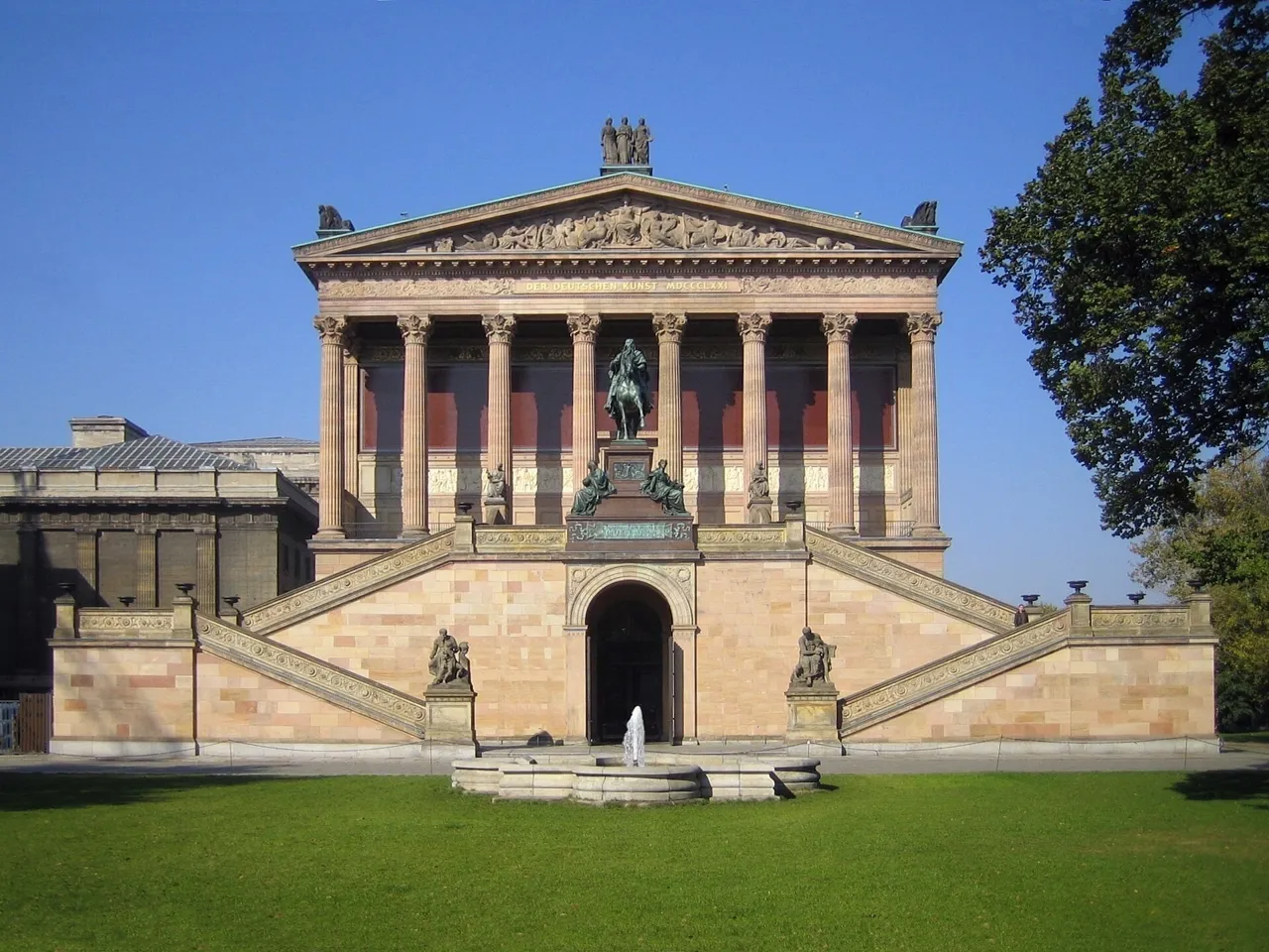 Exterior view of Alte Nationalgalerie