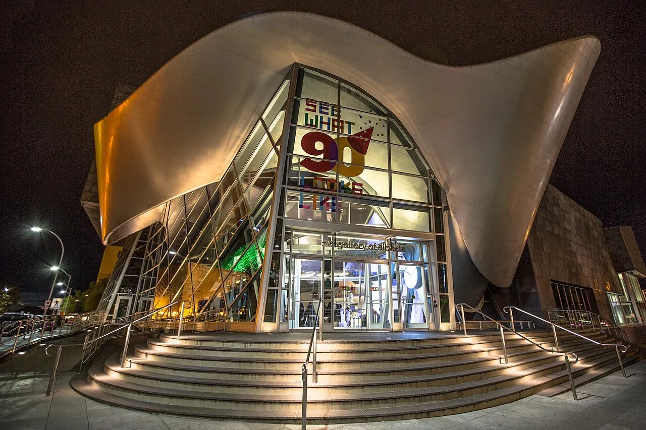 Exterior view of Art Gallery of Alberta
