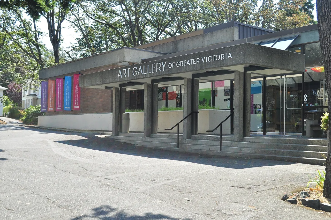 Exterior view of Art Gallery of Greater Victoria