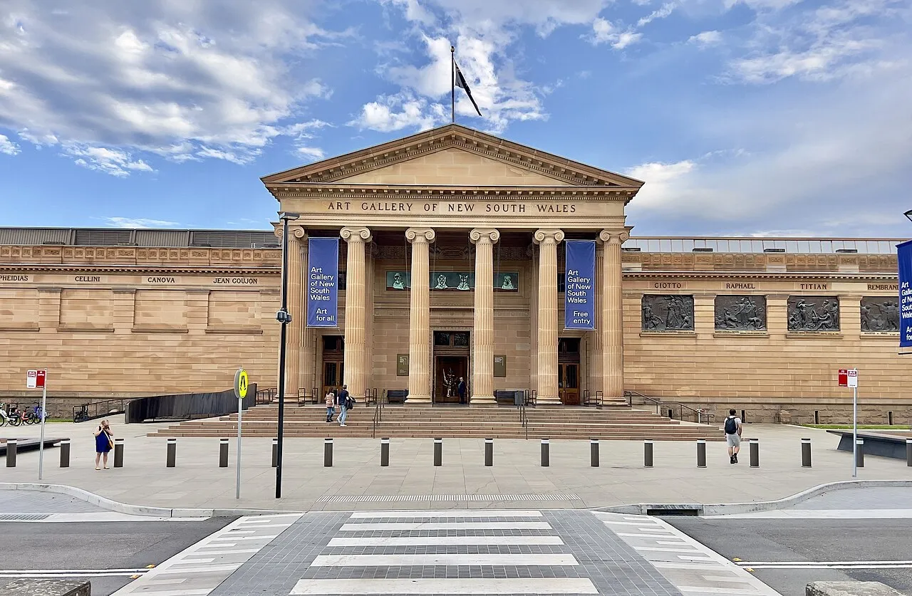 Exterior view of Art Gallery of New South Wales