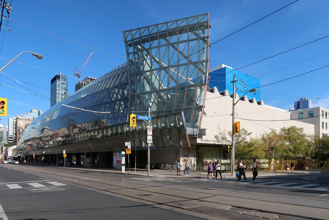 Exterior view of Art Gallery of Ontario