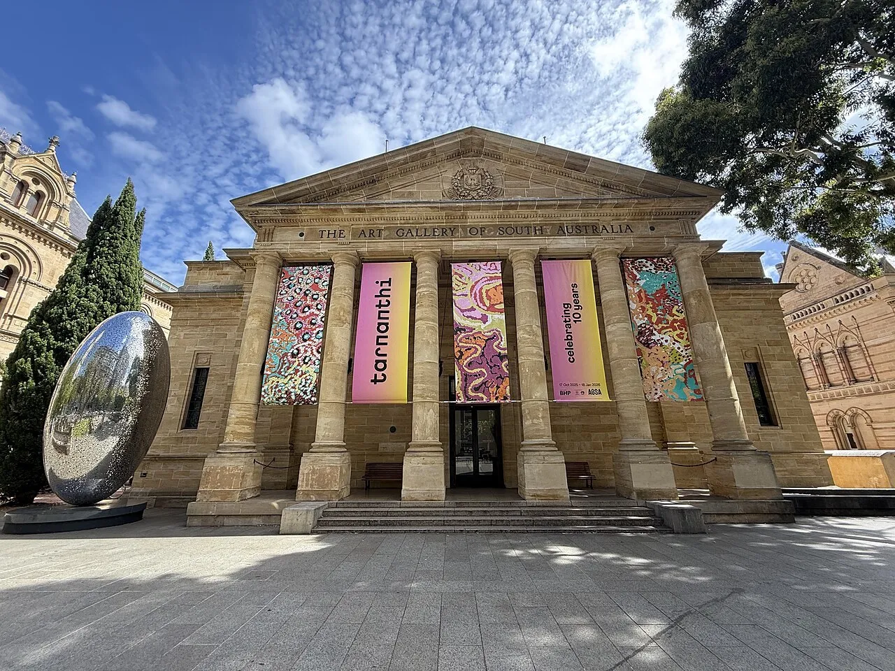 Exterior view of Art Gallery of South Australia