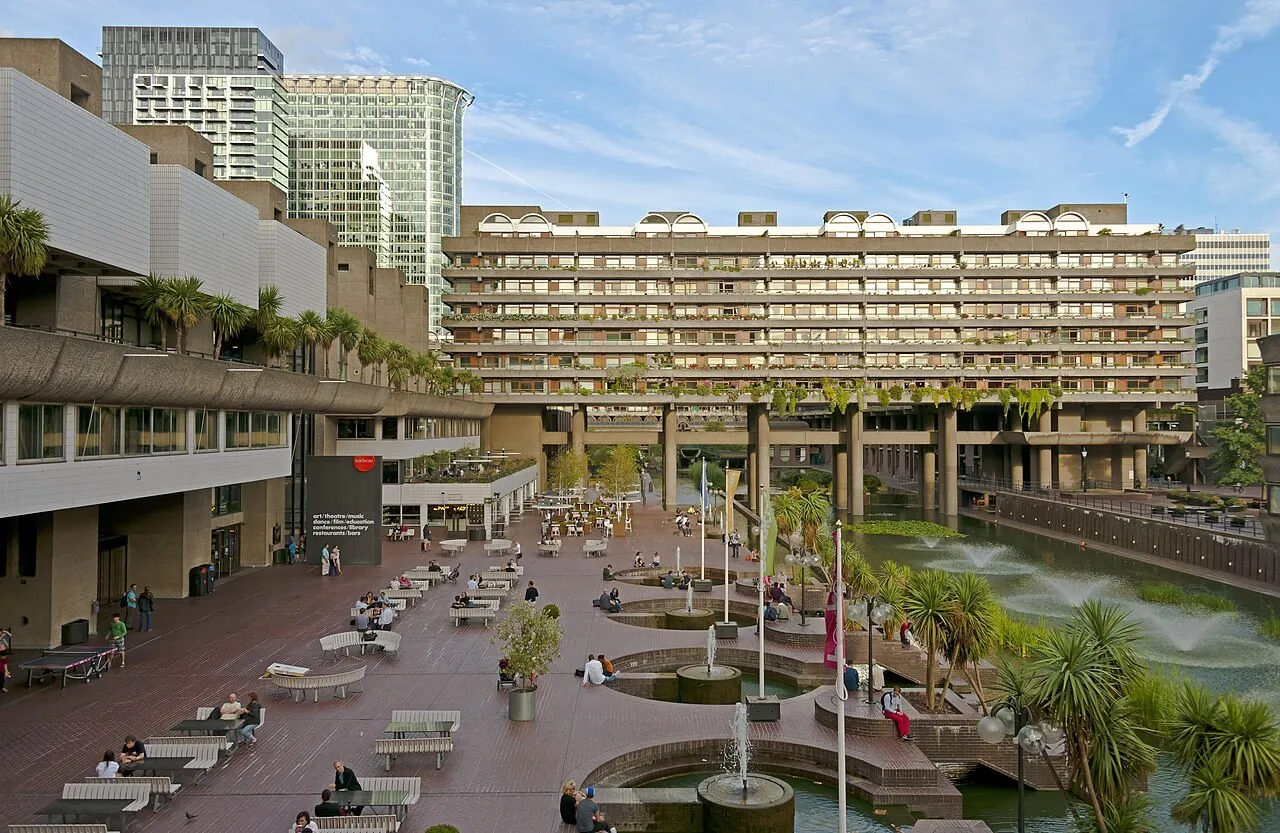Exterior view of Barbican Art Gallery