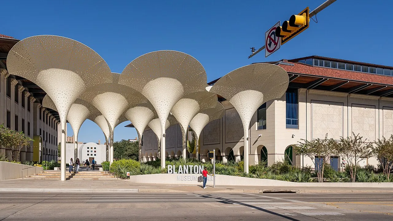 Exterior view of Blanton Museum of Art