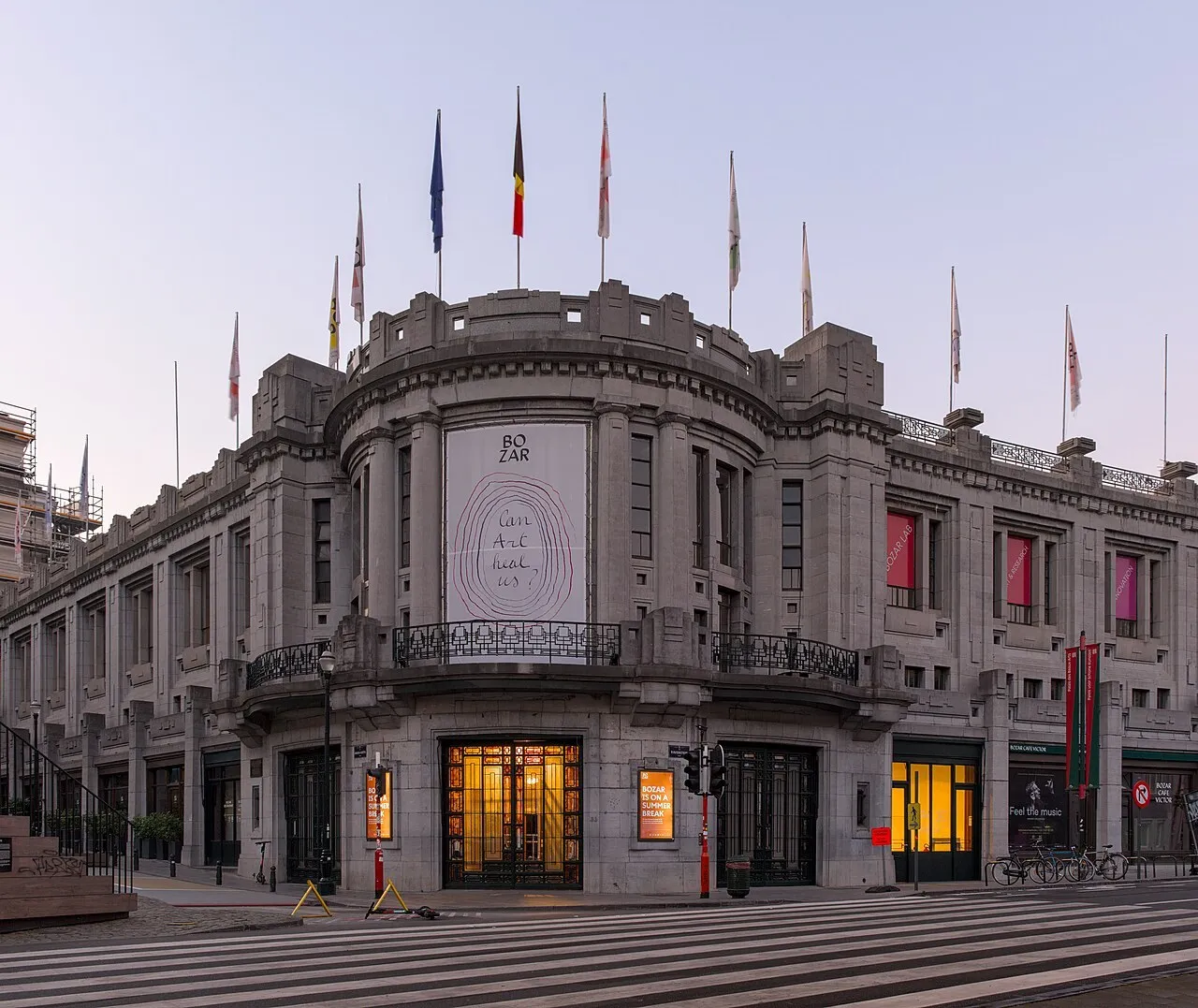 Exterior view of BOZAR Centre for Fine Arts