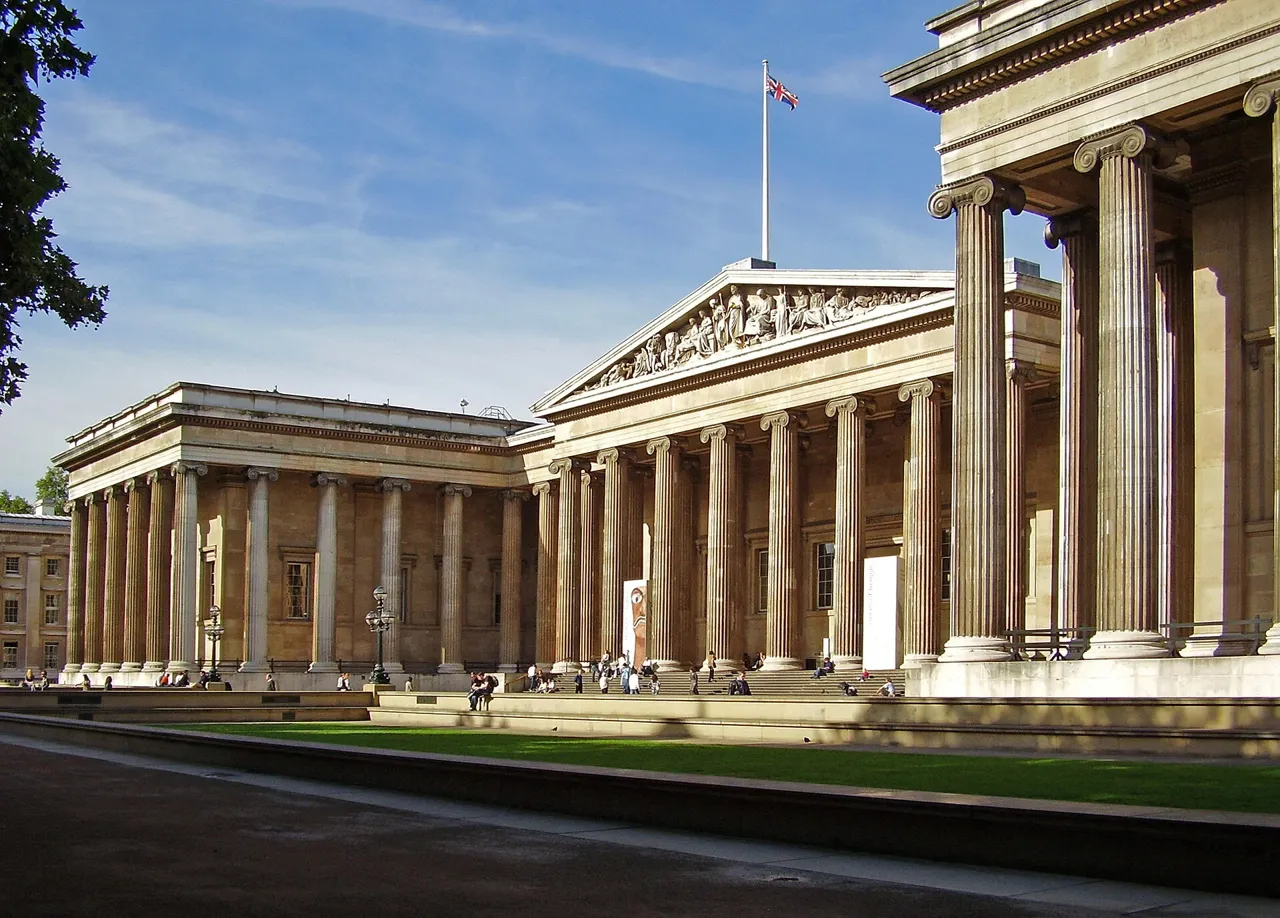 Exterior view of British Museum