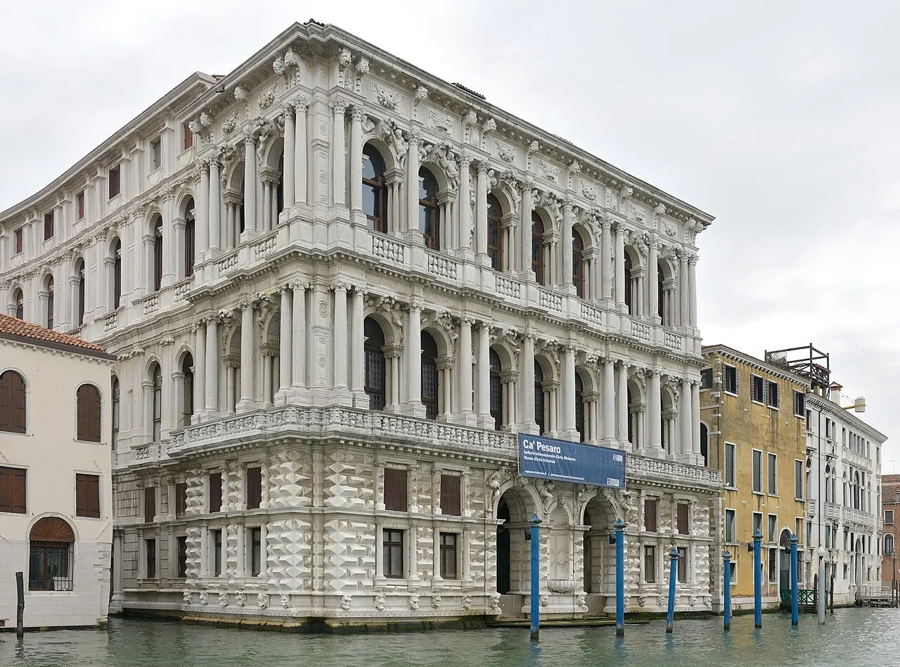 Exterior view of Ca' Pesaro – International Gallery of Modern Art