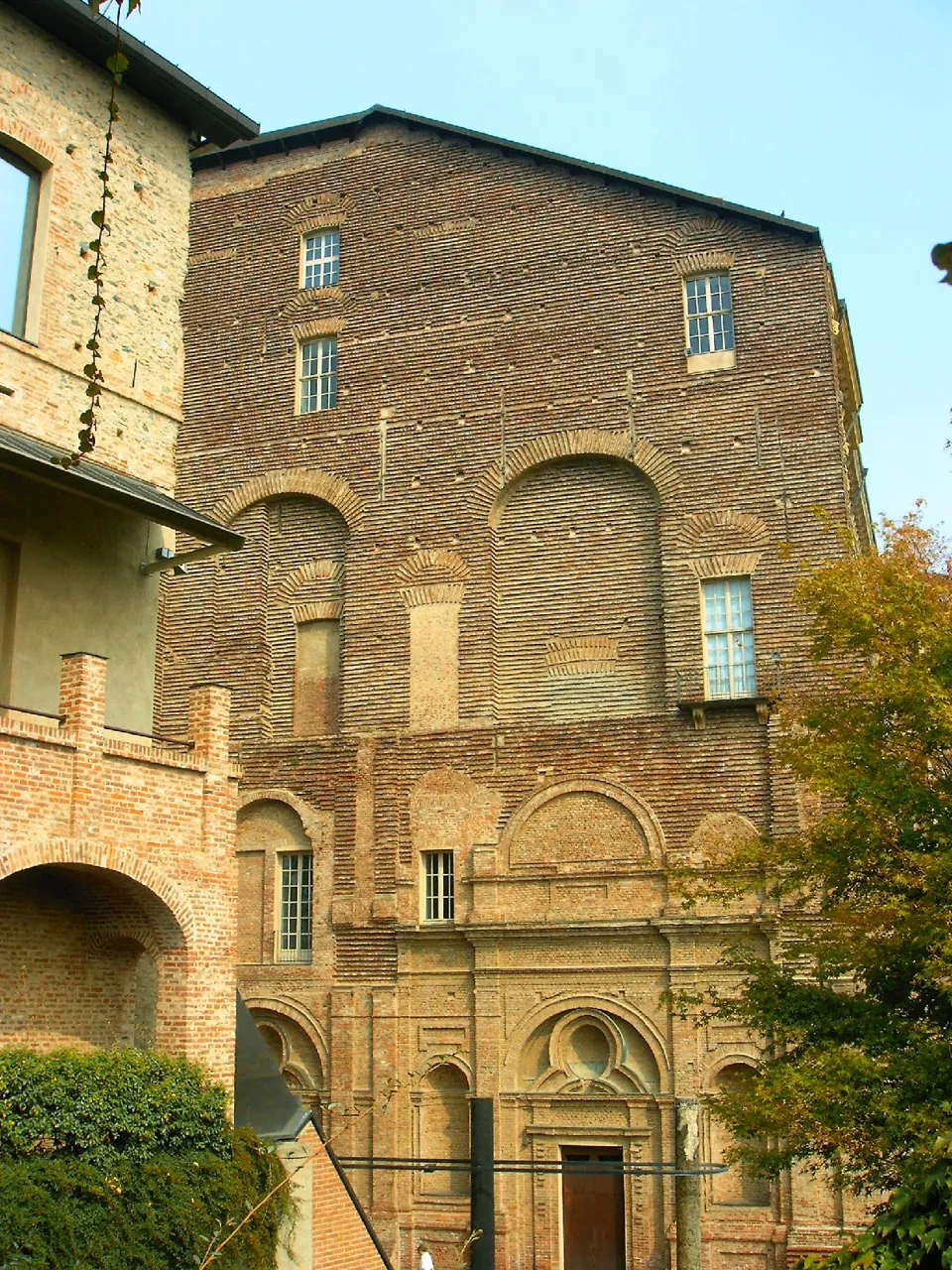 Exterior view of Castello di Rivoli Museum of Contemporary Art