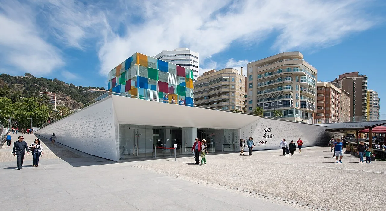 Exterior view of Centre Pompidou Málaga