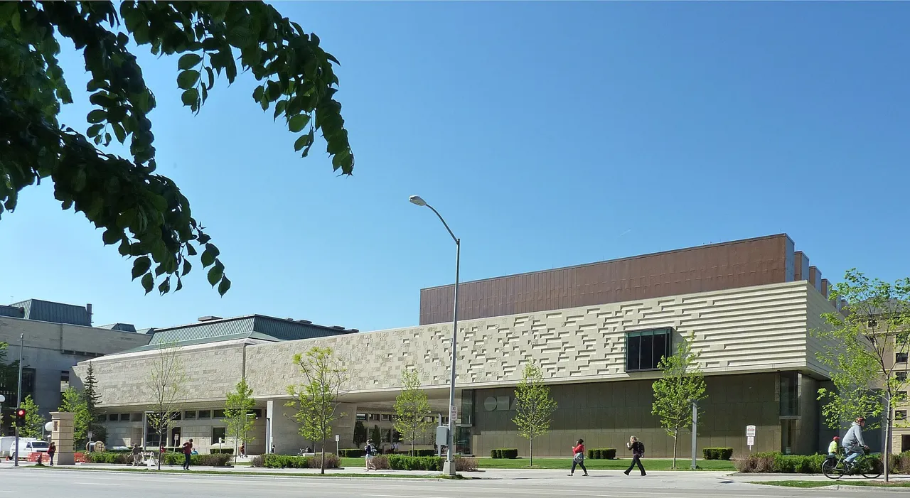 Exterior view of Chazen Museum of Art