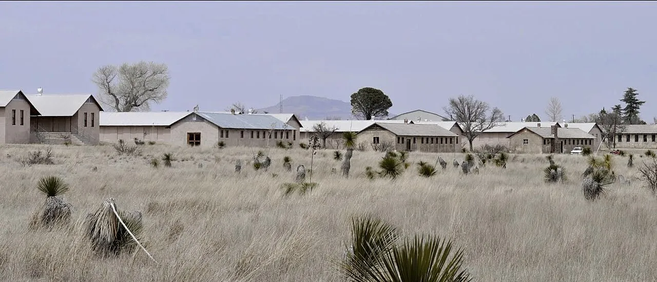 Exterior view of Chinati Foundation