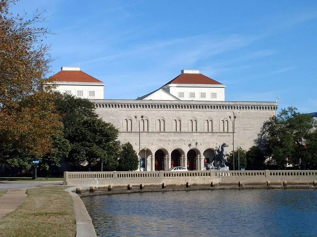Exterior view of Chrysler Museum of Art