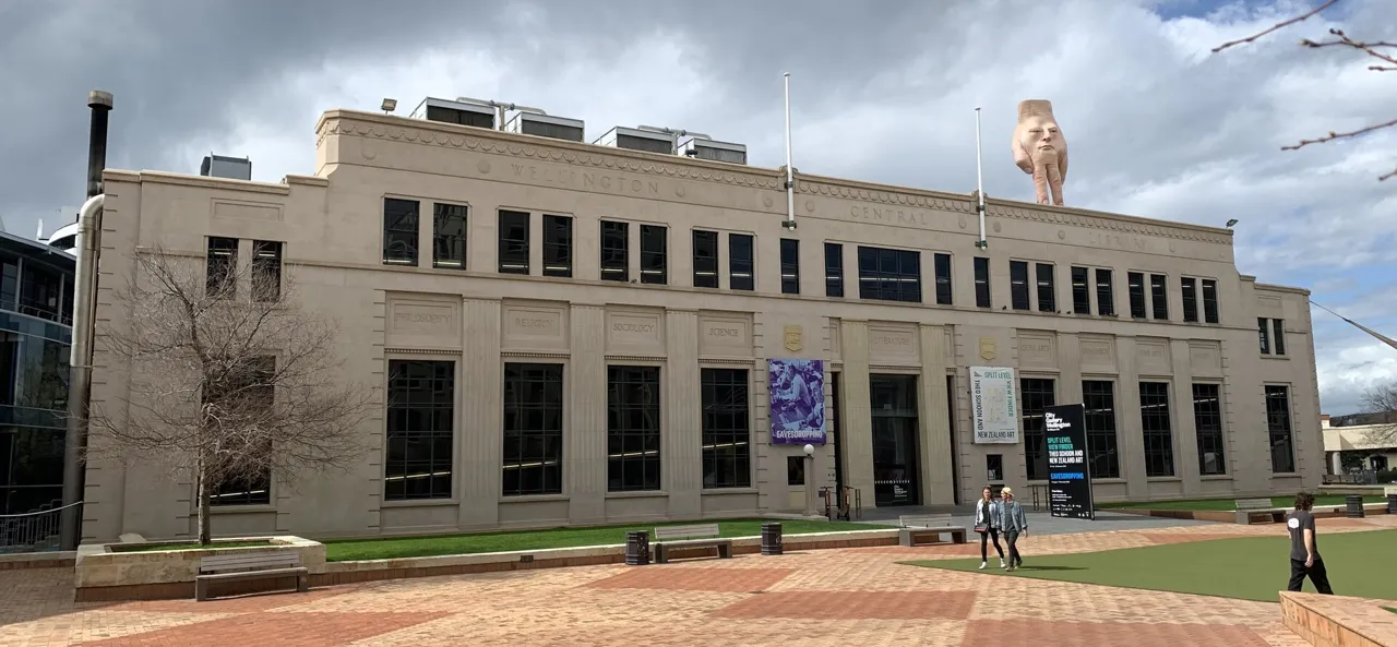 Exterior view of City Gallery Wellington