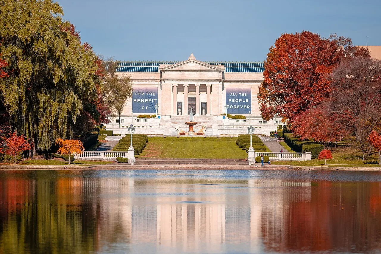 Exterior view of Cleveland Museum of Art