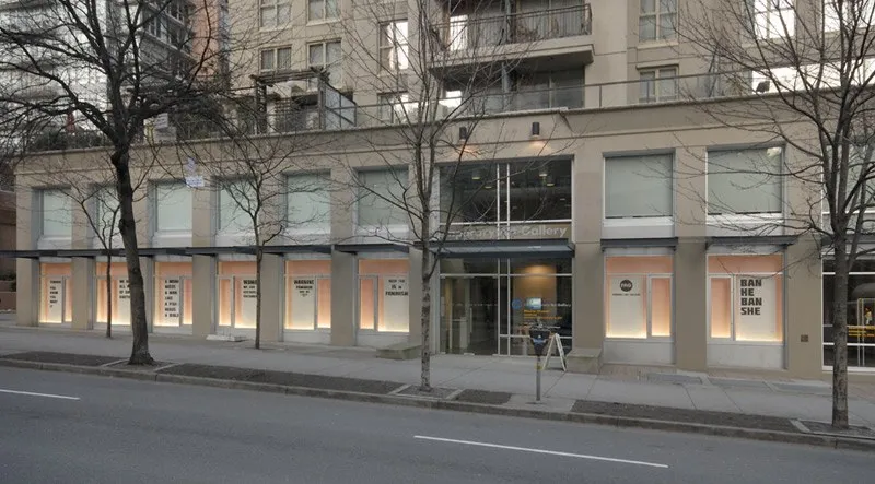 Exterior view of Contemporary Art Gallery Vancouver