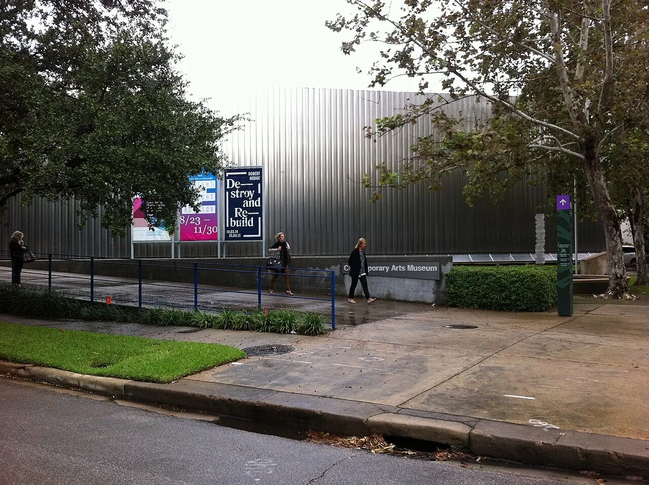 Exterior view of Contemporary Arts Museum Houston