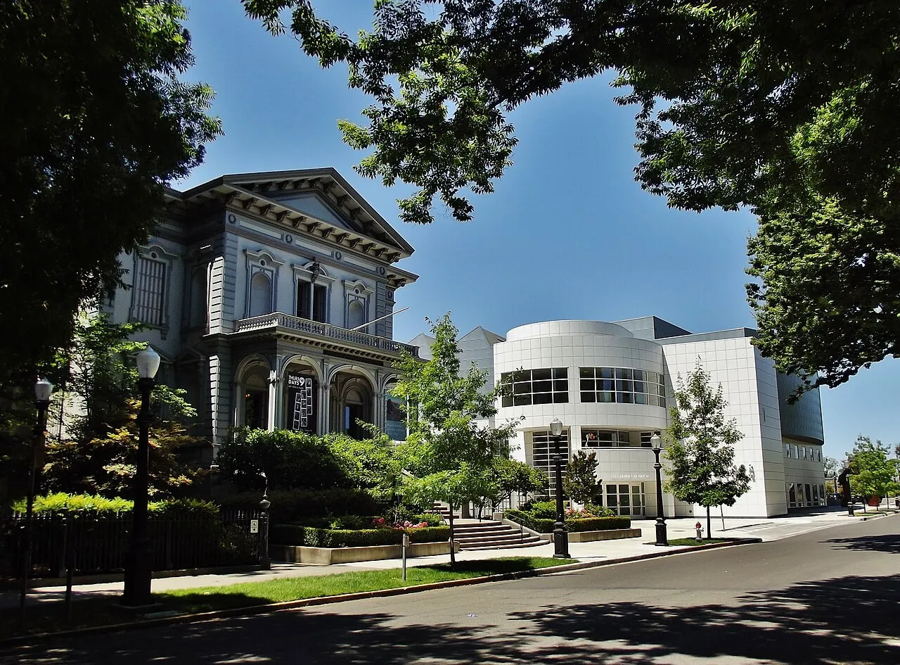 Exterior view of Crocker Art Museum