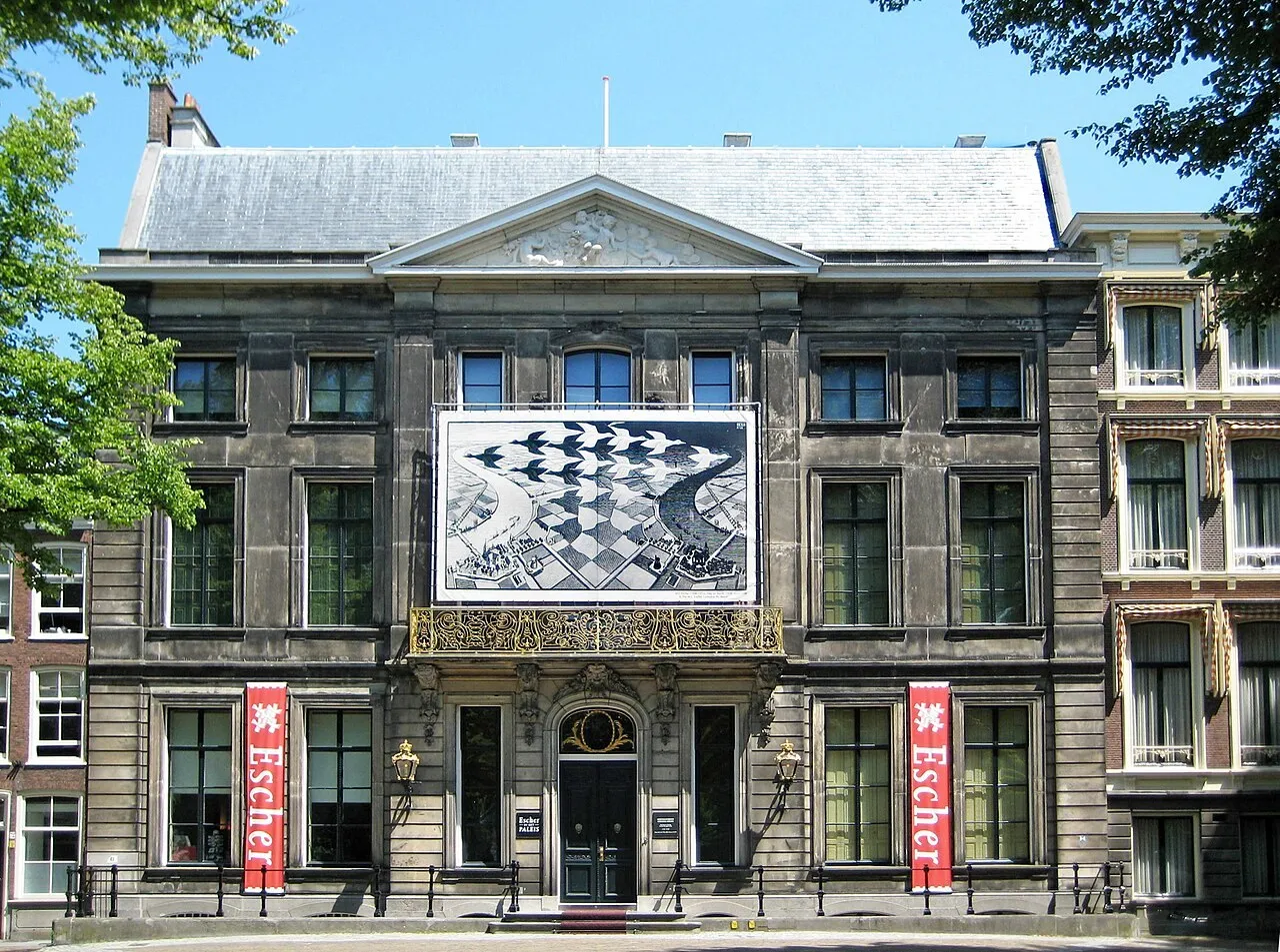 Exterior view of Escher in Het Paleis