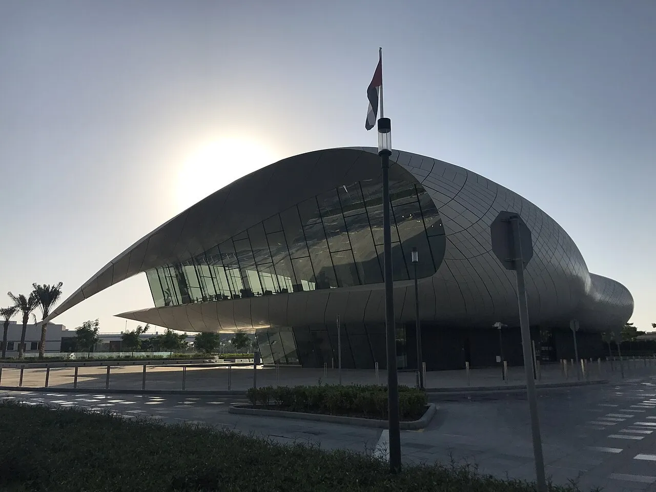 Exterior view of Etihad Museum