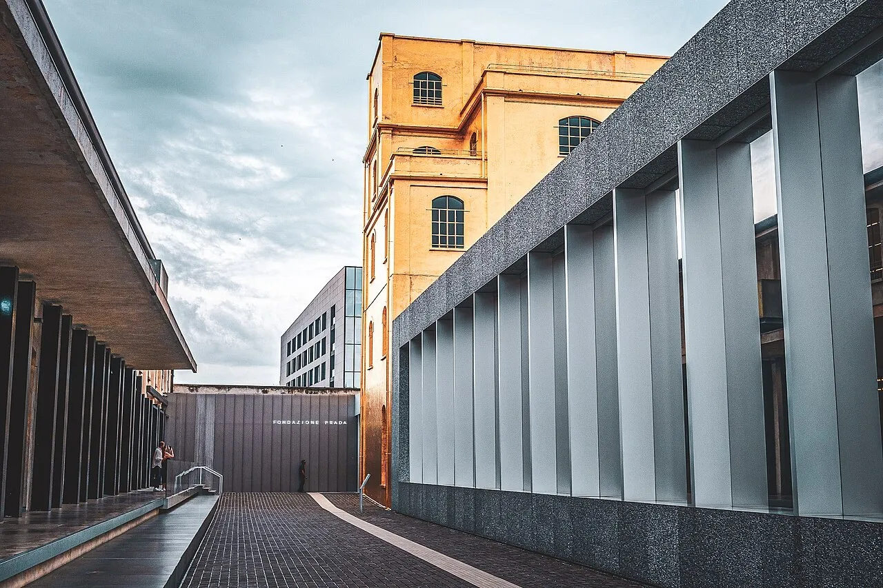 Exterior view of Fondazione Prada