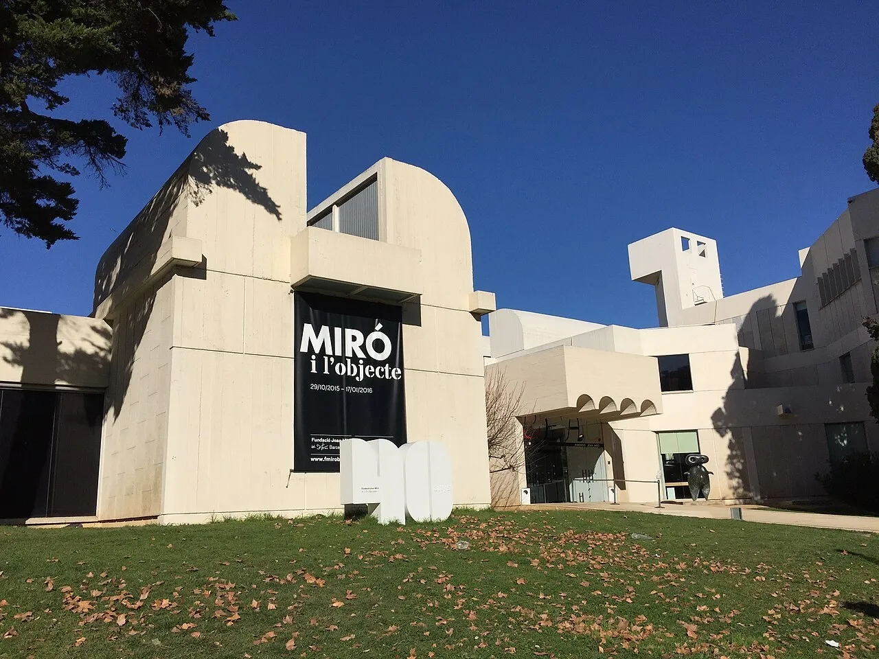 Exterior view of Fundació Joan Miró
