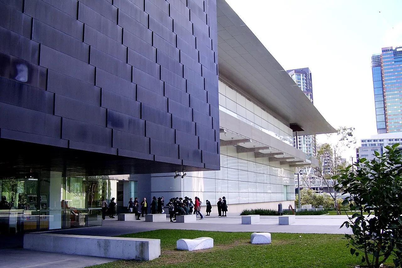 Exterior view of Gallery of Modern Art (GOMA)