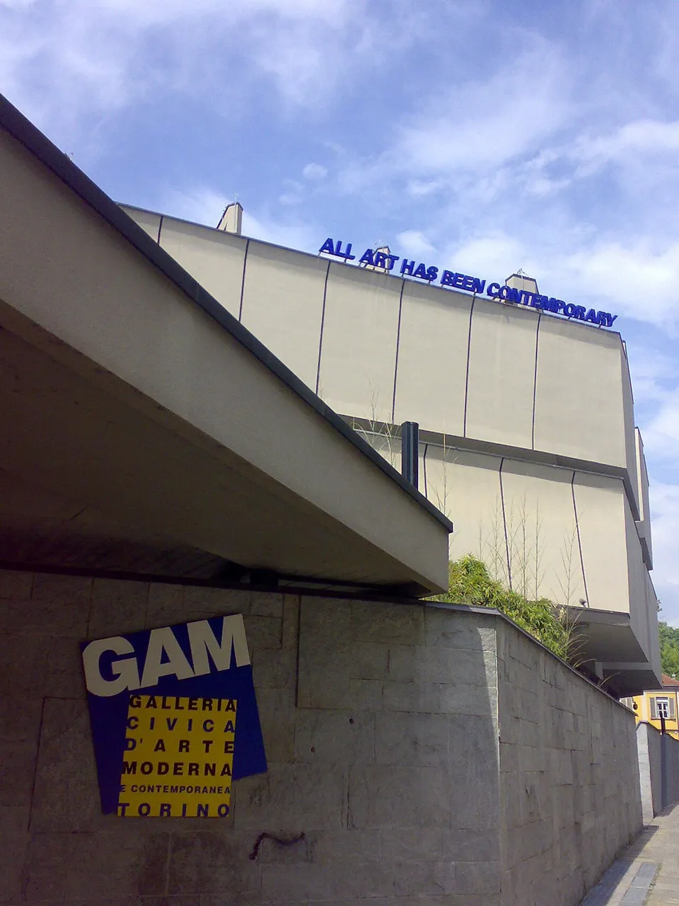 Exterior view of GAM Torino