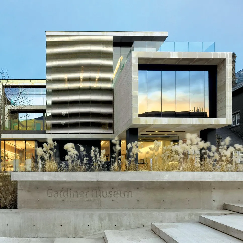 Exterior view of Gardiner Museum