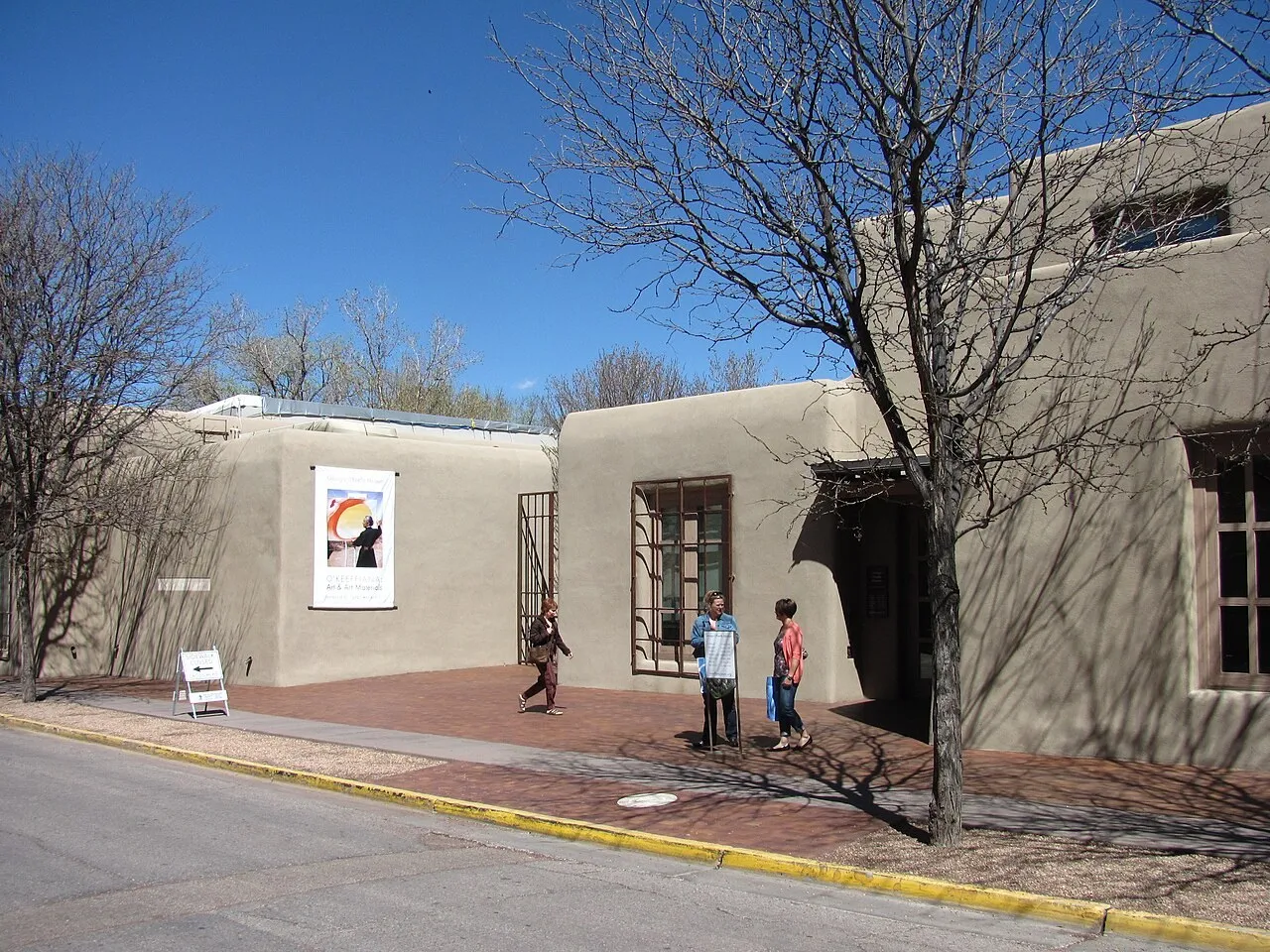 Exterior view of Georgia O'Keeffe Museum