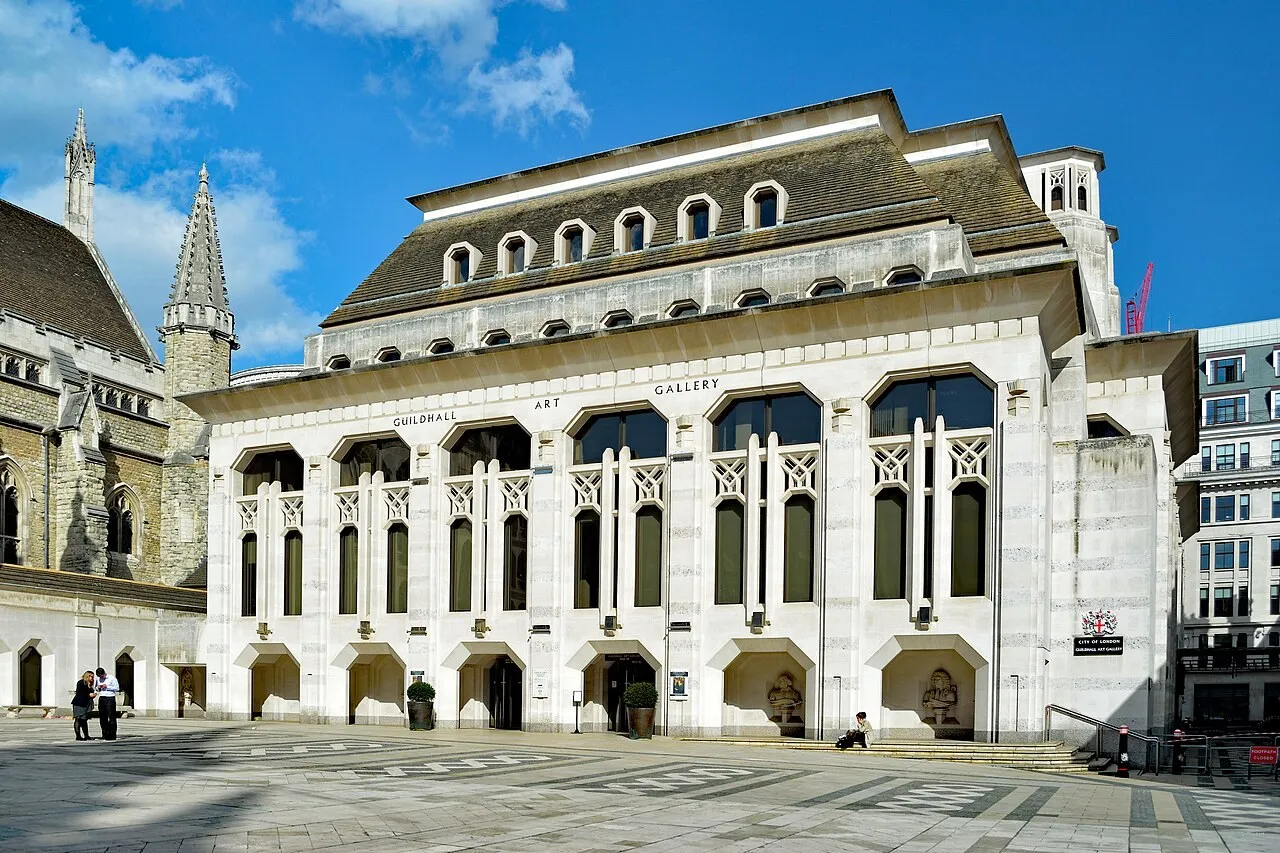 Exterior view of Guildhall Art Gallery