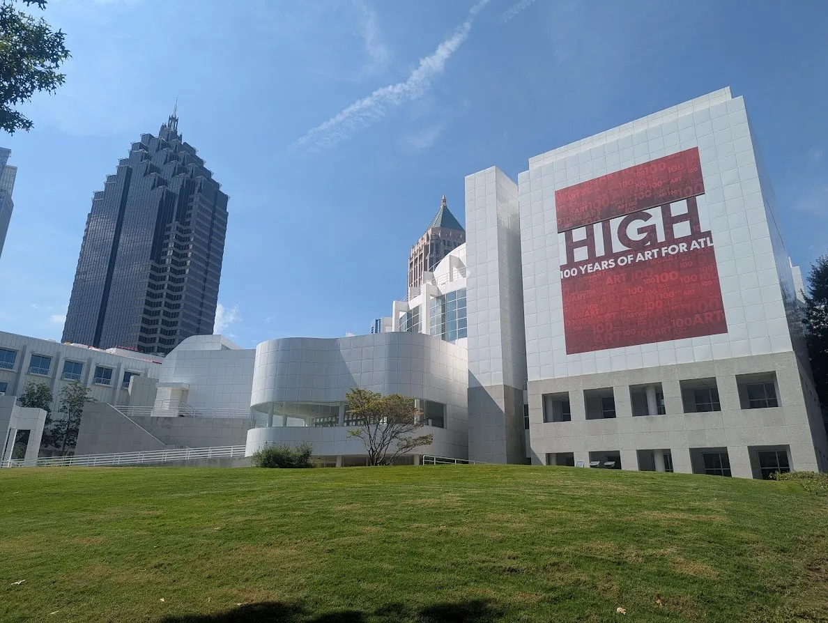 Exterior view of High Museum of Art
