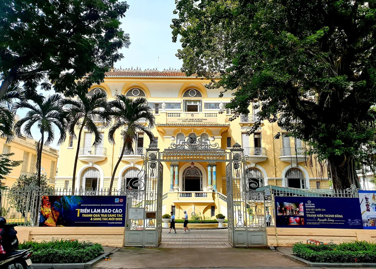 Exterior view of Ho Chi Minh City Museum of Fine Arts