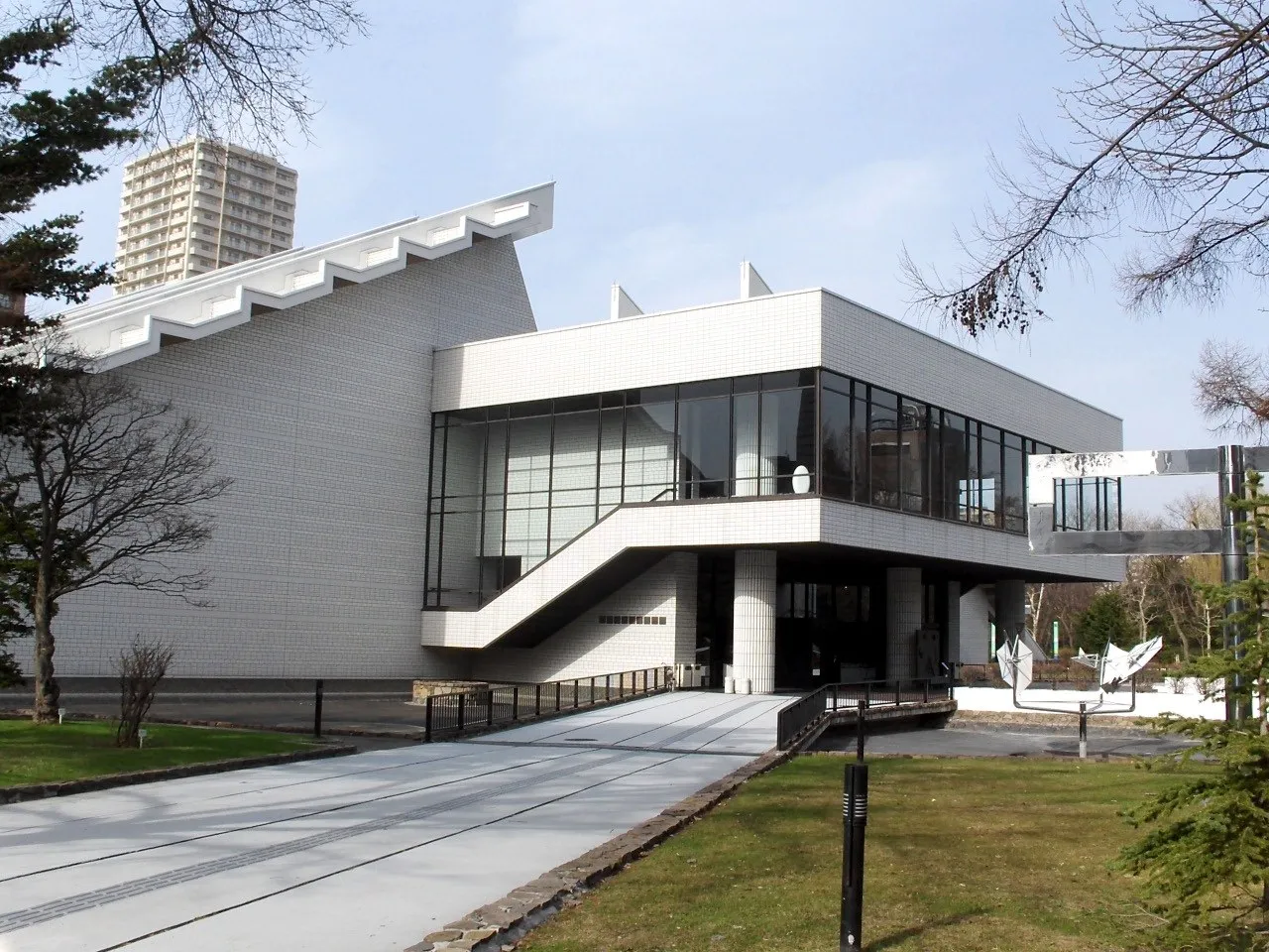 Exterior view of Hokkaido Museum of Modern Art