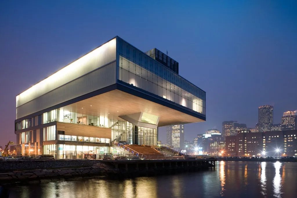 Exterior view of Institute of Contemporary Art, Boston