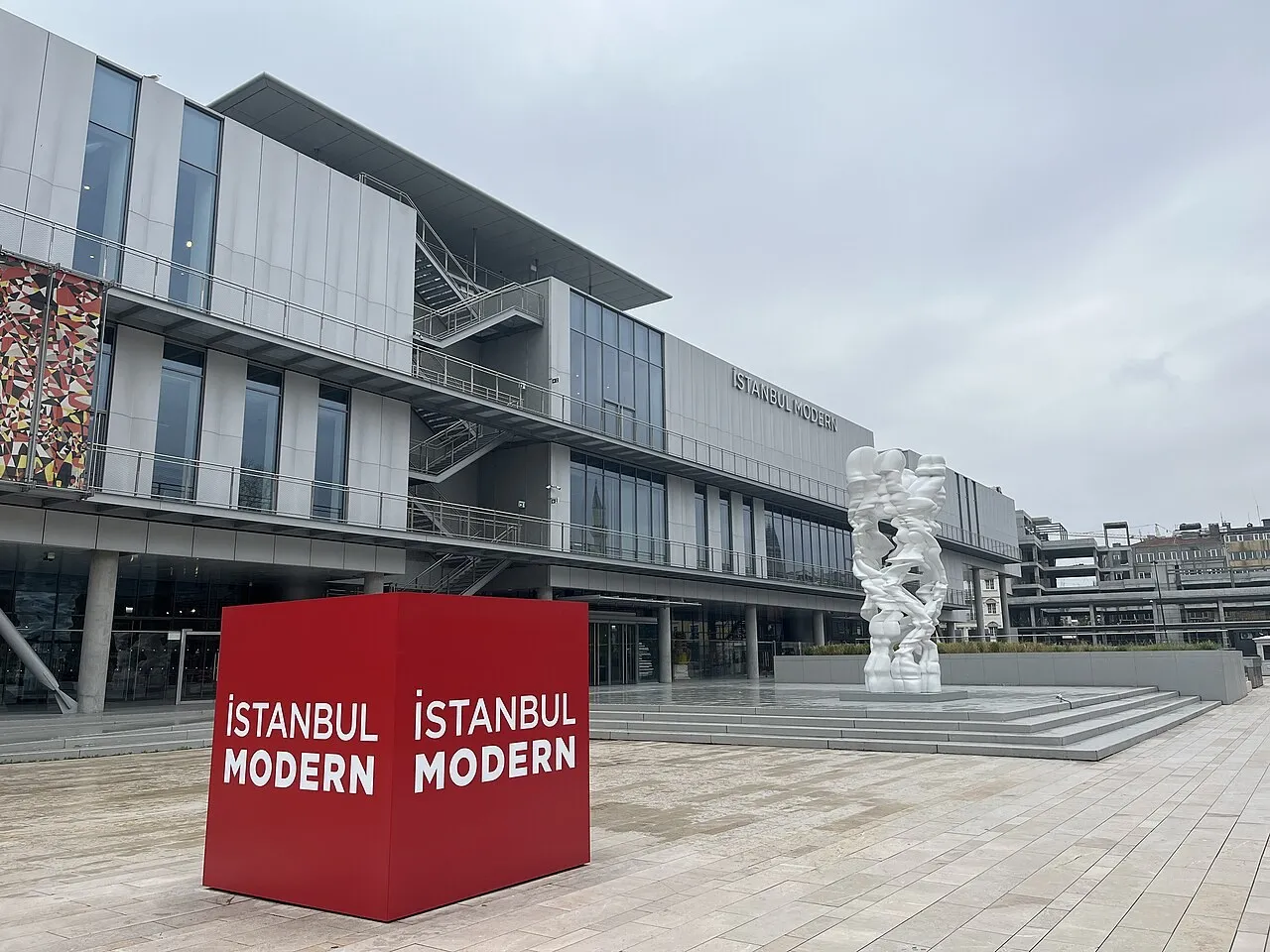 Exterior view of Istanbul Modern