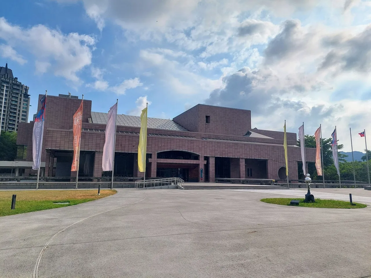 Exterior view of Kaohsiung Museum of Fine Arts