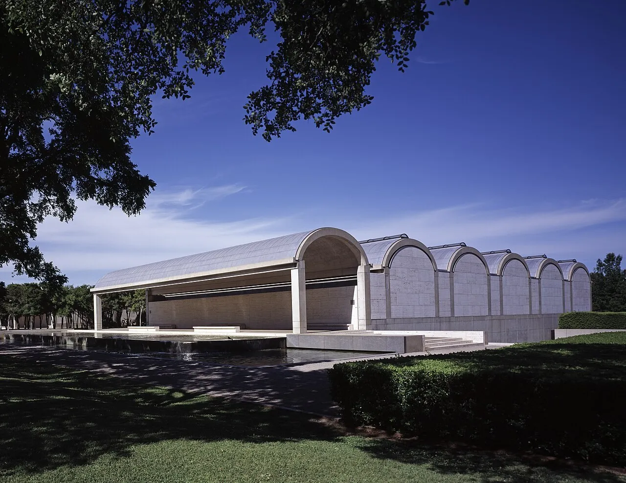 Exterior view of Kimbell Art Museum