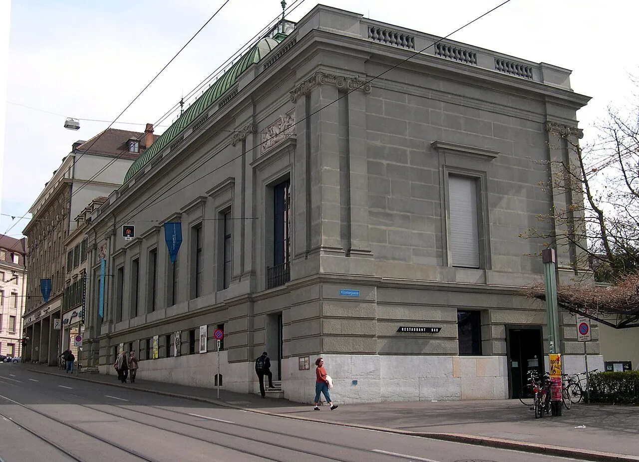 Exterior view of Kunsthalle Basel