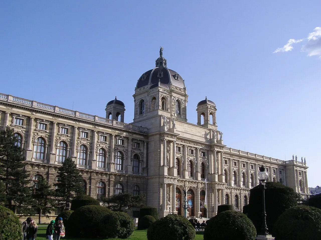 Exterior view of Kunsthistorisches Museum Vienna