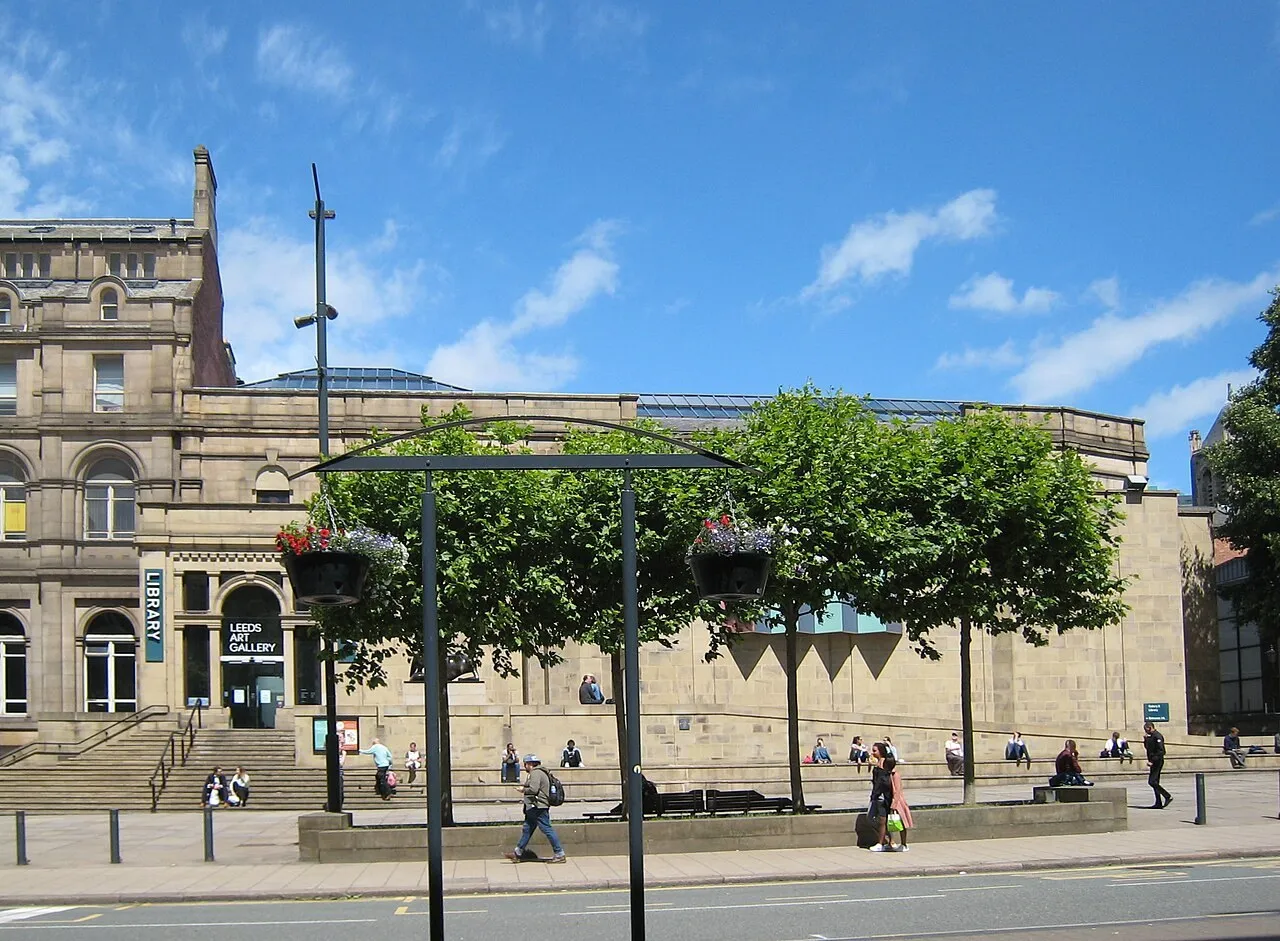Exterior view of Leeds Art Gallery