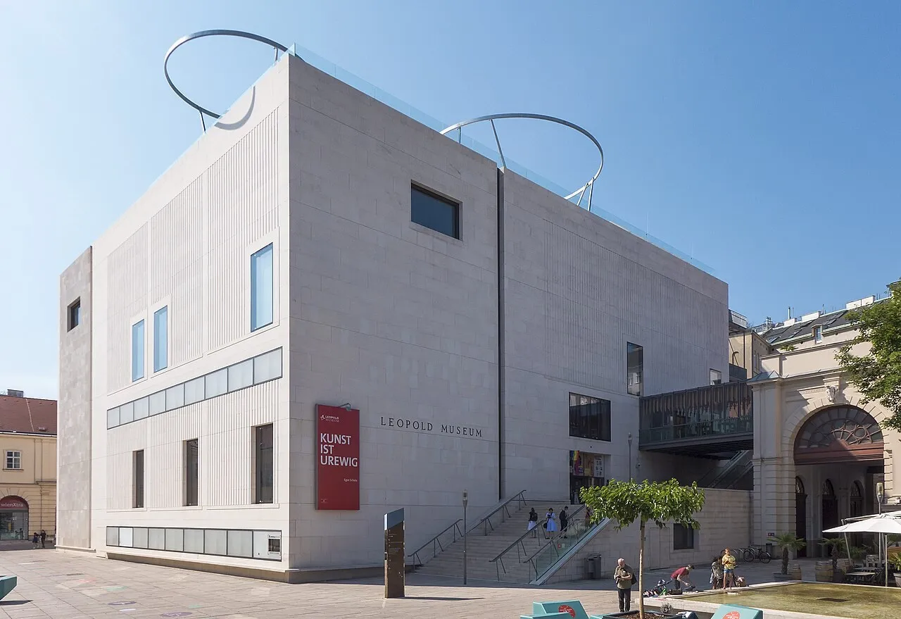 Exterior view of Leopold Museum