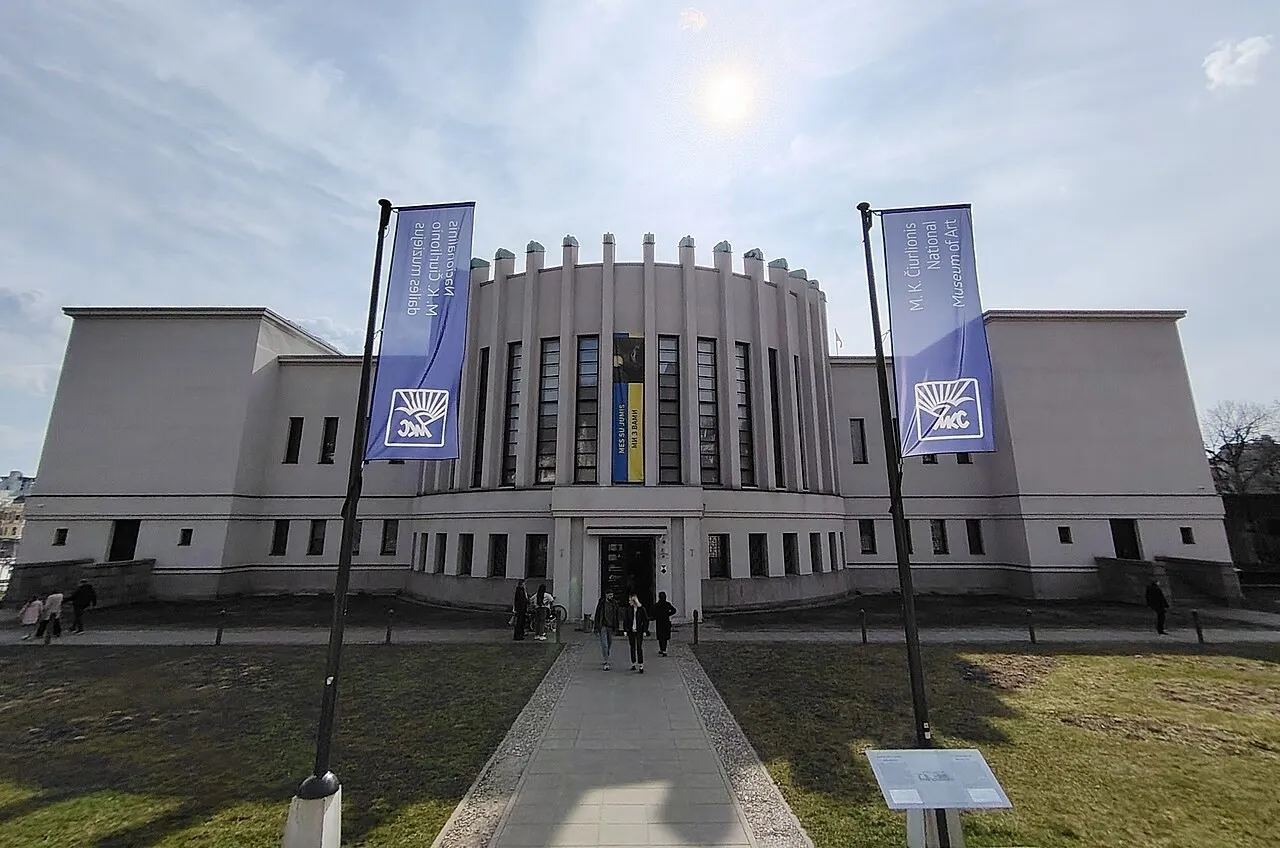 Exterior view of M. K. Čiurlionis National Museum of Art