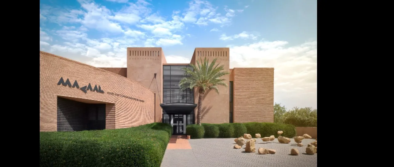 Exterior view of MACAAL – Museum of African Contemporary Art Al Maaden