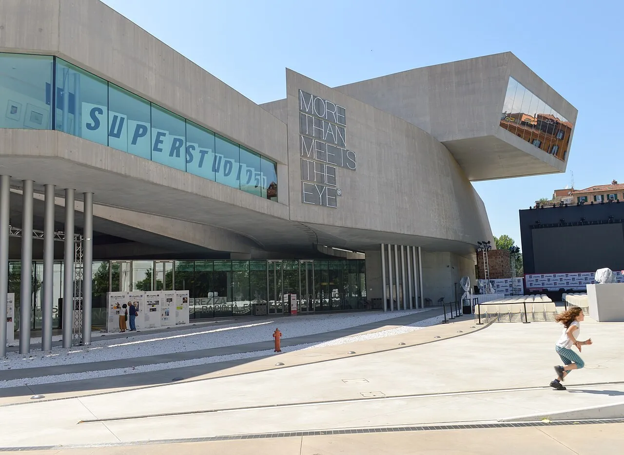 Exterior view of MAXXI