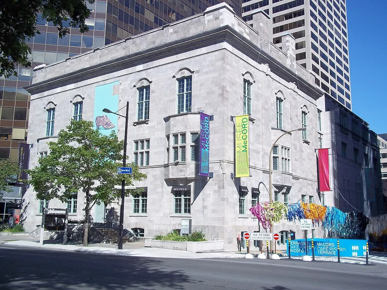 Exterior view of McCord Stewart Museum
