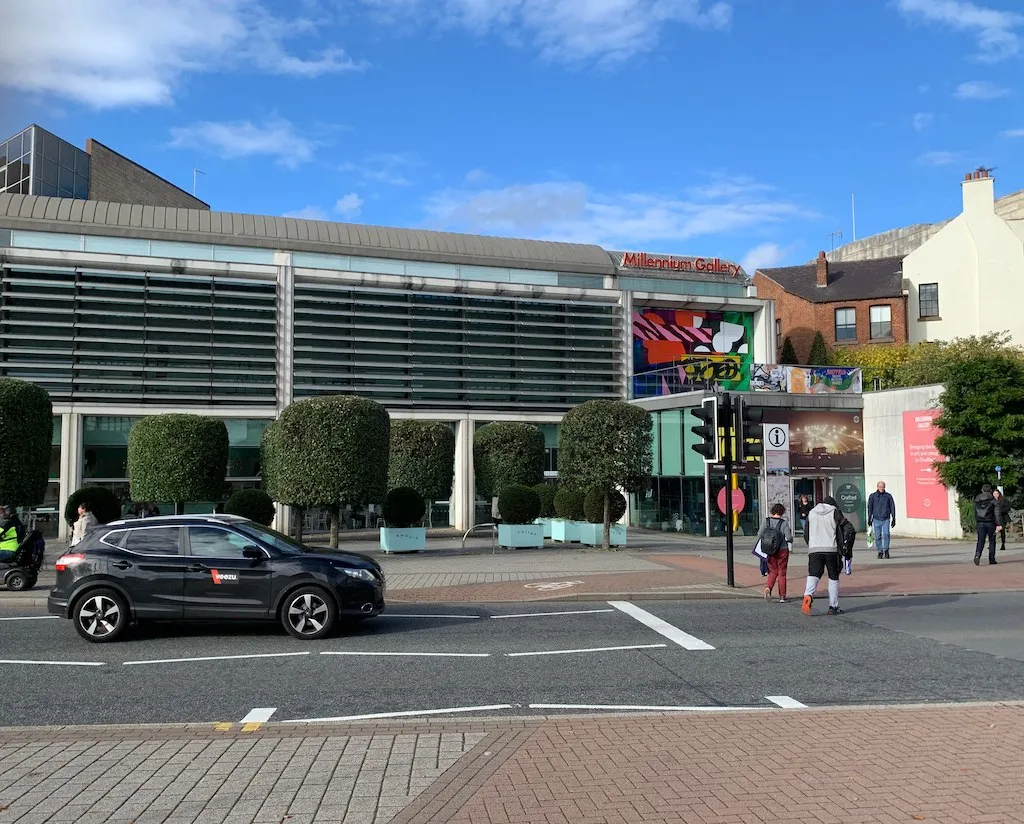 Exterior view of Millennium Gallery