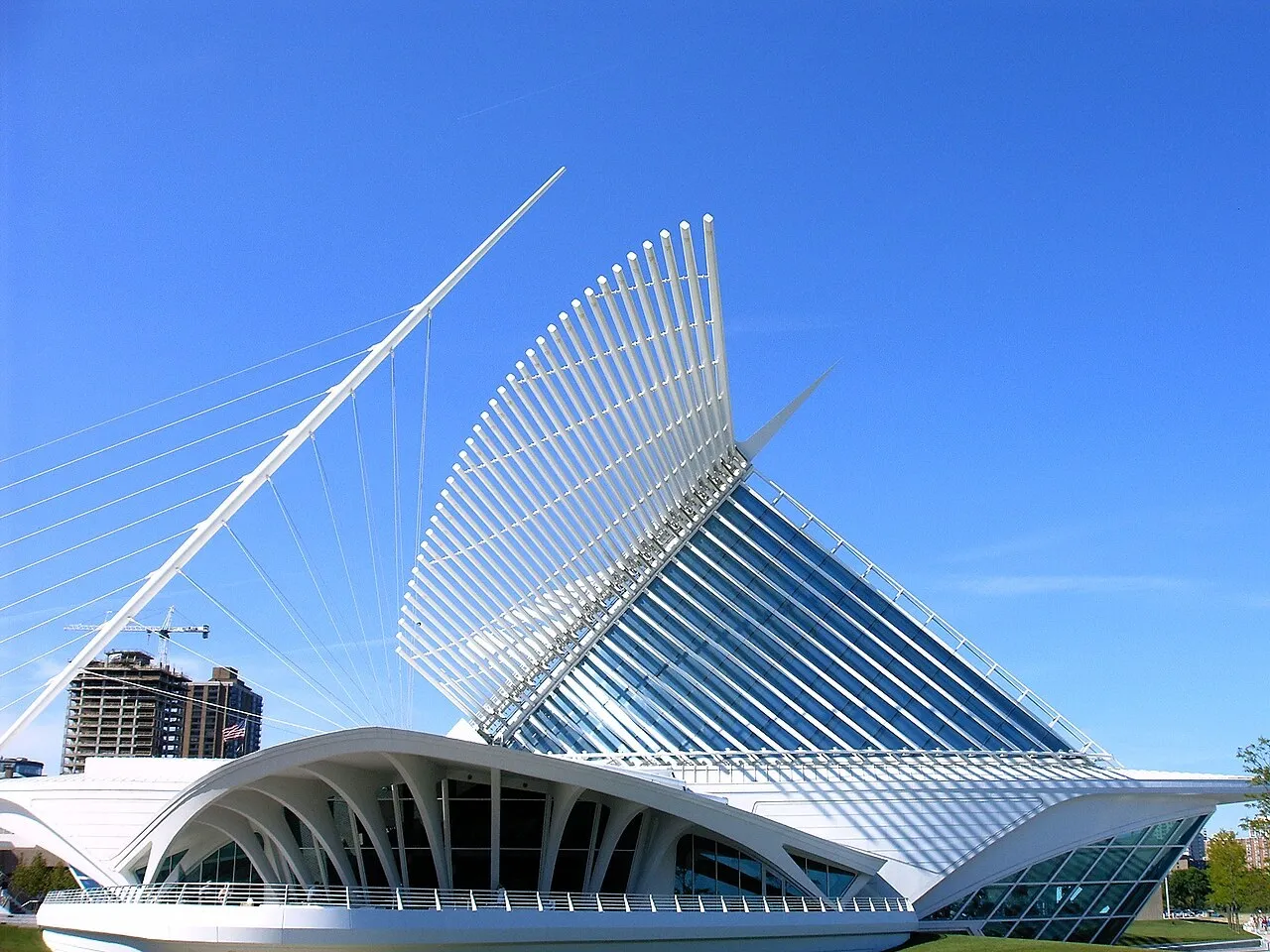 Exterior view of Milwaukee Art Museum