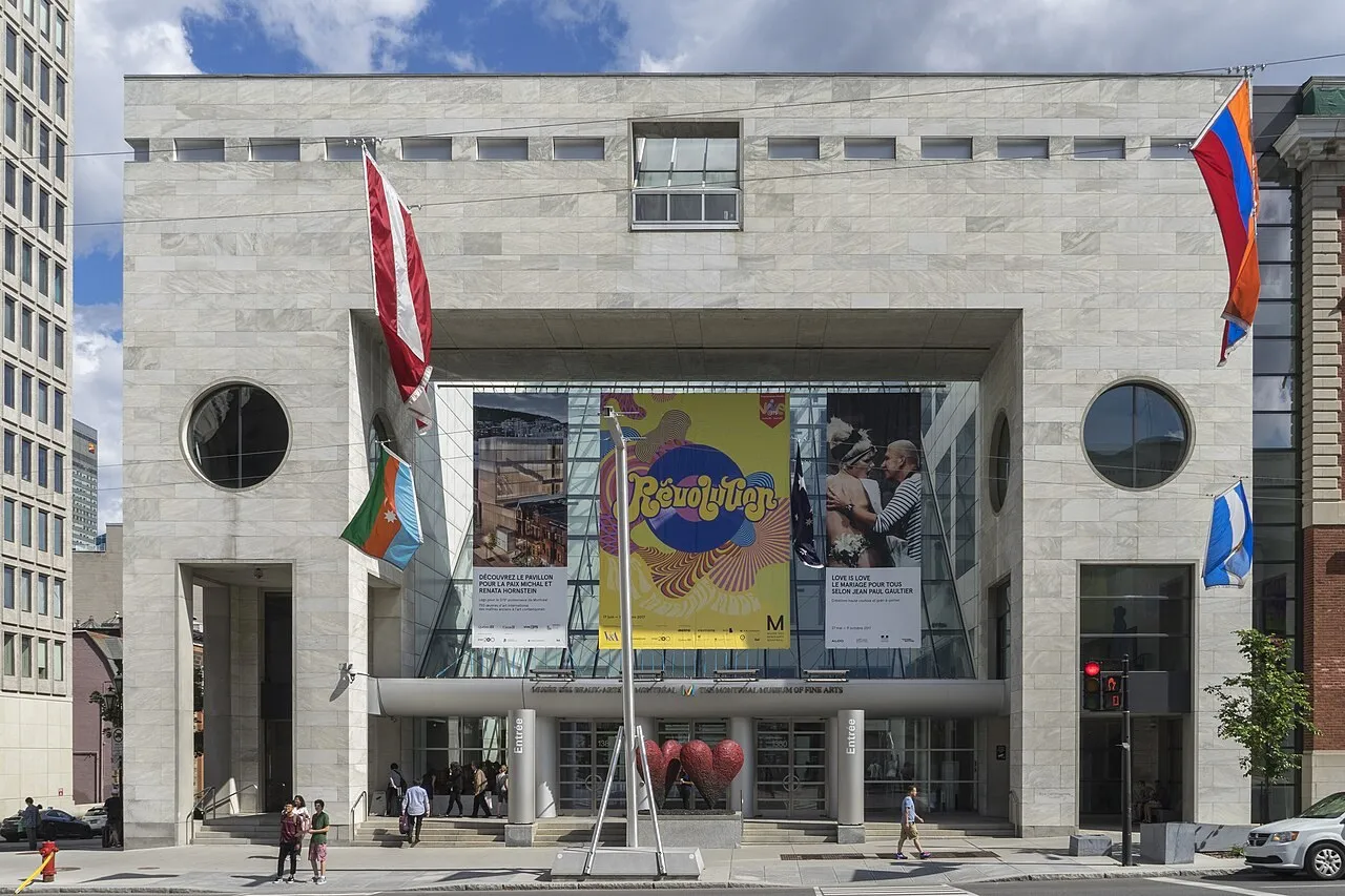 Exterior view of Montreal Museum of Fine Arts