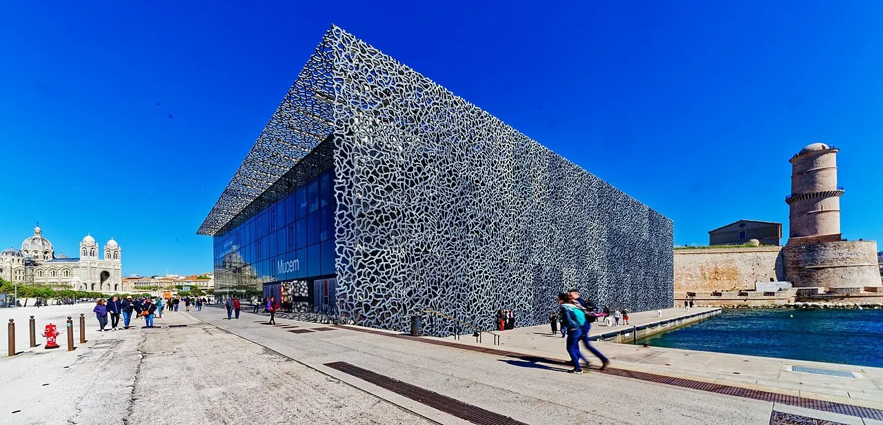 Exterior view of Mucem